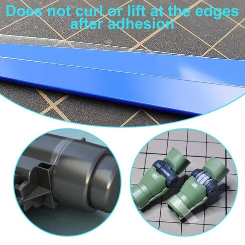 2 PCS Hobby Model Craft Tool Carving Cutting Masking Tape, Scribing Tape Pinstripe, Model Scriber Fine Line Masking Tapes for Engraved Panel Line Resin Scale (3mm+6mm) in Saudi Arabia