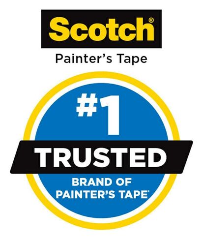 3M ScotchBlue 2090 Painter's Masking Tape, 2.83" x 60 yds, Blue, Pack of 12 Rolls, Medium Adhesion, Clean Removal up to 14 Days, Ideal for Multiple Surfaces in Saudi Arabia