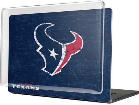 Skinit Case + Skin Compatible with MacBook Pro 16in (2021) - Officially Licensed NFL Houston Texans Distressed Design in Saudi Arabia