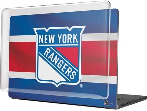 حافظة Skinit + غلاف متوافق مع جهاز MacBook Pro 16in (2021) - تصميم جيرسي NHL New York Rangers المرخص رسميًا in Saudi Arabia