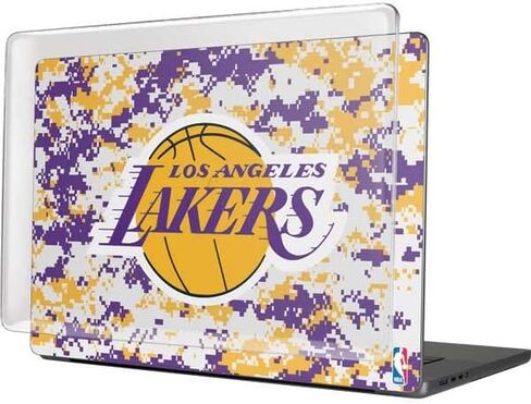 Skinit Case + Skin Compatible with MacBook Pro 16in (2021) - Officially Licensed NBA Los Angeles Lakers Digi Camo Design in Saudi Arabia