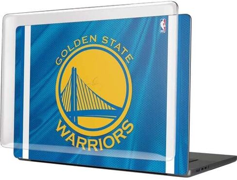 حافظة Skinit + غلاف متوافق مع جهاز MacBook Pro 16in (2021) - تصميم جيرسي مرخص رسميًا من NBA Golden State Warriors in Saudi Arabia