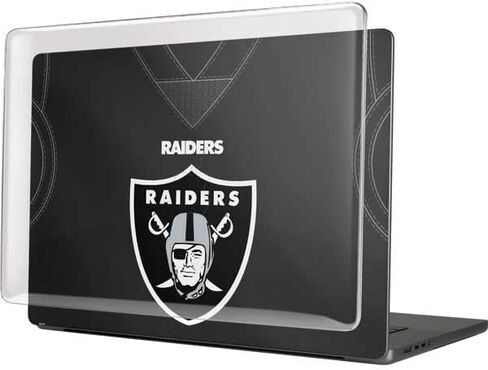 Skinit Case + Skin Compatible with MacBook Pro 16in (2021) - Officially Licensed NFL Las Vegas Raiders Team Jersey Design in Saudi Arabia