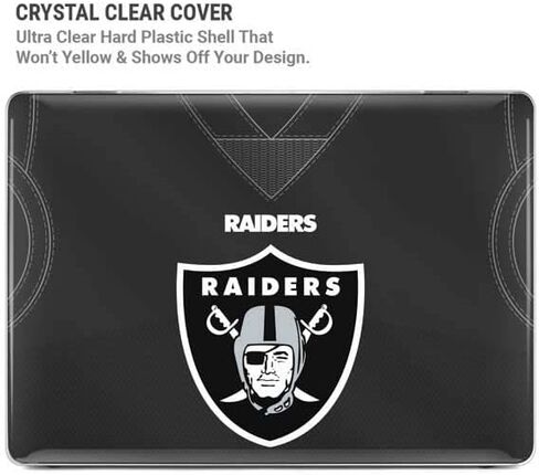 Skinit Case + Skin Compatible with MacBook Pro 16in (2021) - Officially Licensed NFL Las Vegas Raiders Team Jersey Design in Saudi Arabia