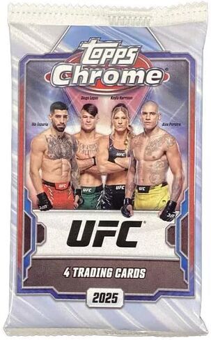 صندوق مكبر القيمة لبطاقة التداول من Topps 2025 Chrome UFC in Saudi Arabia