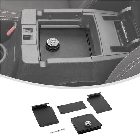 Linskip وحدة التحكم الثمينة آمنة متوافقة مع 2018-2024 Jeep Wrangler JL JLU 4XE و2020-2024 Gladiator JT، لإدخال وحدة التحكم الأمنية Jeep JL، وحدة التحكم الآمنة لملحقات Jeep JL (أسود) in Saudi Arabia