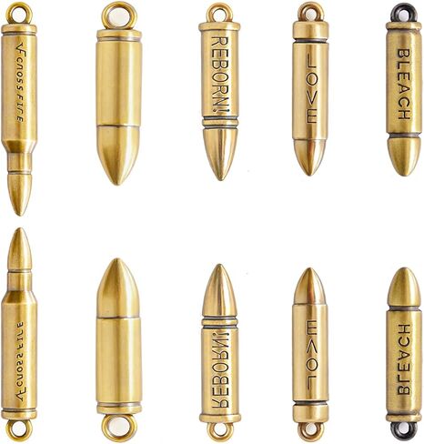 stino Cross Charms for Jewelry Making, 14K Gold Plated, 36 Pieces Rhinestone Crystal Religious Pendants, 9 Decorative Styles, 1.5-2.6cm Length in Saudi Arabia