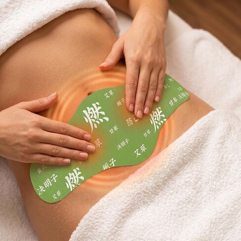 Balance Patch with Mugwort Herbal Formula – Japanese Herbal Stomach Patch, Ultra-Thin & Discreet Abdominal, Skin-Friendly & Non-Irritating, Comfort for Menstrual & Daily Relief in Saudi Arabia