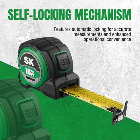 SK Tools USA شريط قياس ذاتي القفل 16FT | SK02337 in Saudi Arabia