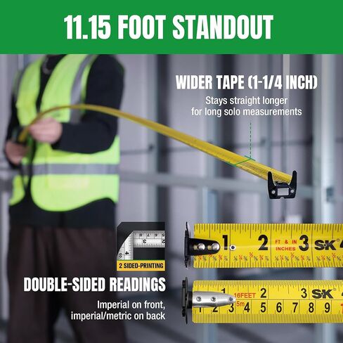 SK Tools USA شريط قياس ذاتي القفل 16FT | SK02337 in Saudi Arabia