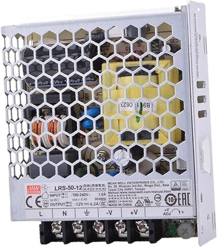 Mean Well LRS-50-12 Single Output Switching Power Supply 12VDC 4.2A 50W in Saudi Arabia