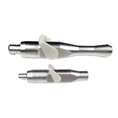 2pcs Universal Saliva Ejector Strong Weak Suction Dental Chair Tool Saliva Swivel Sucker Detachable Aluminum in Saudi Arabia