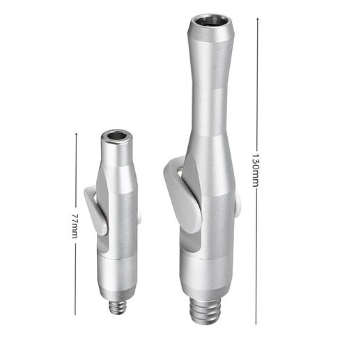2pcs Universal Saliva Ejector Strong Weak Suction Dental Chair Tool Saliva Swivel Sucker Detachable Aluminum in Saudi Arabia