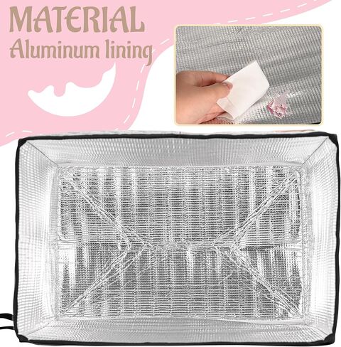 CROTIRAD Soft Serve Ice Cream Machine Dust Cover Compatible with Ninja Swirl, Easy Foldable Hanging Dust Cover for Ninja Swirl NC701, Quilted Gray in Saudi Arabia