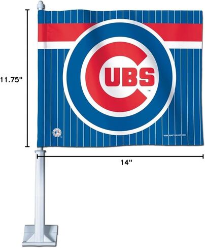 Wincraft Cubs MLB Car Flag in Saudi Arabia