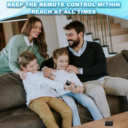 6.6 ft Retractable Remote Control Tether, Security Cable Lanyard Lock with Double Sided Adhesive & Screw for TV Remote Control Gaming Controller, White(Curved Rubber Cap) in Saudi Arabia