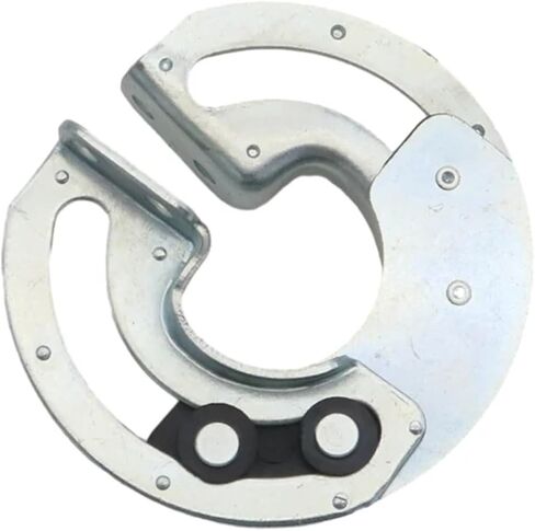 Iron Galvanized Concealed Fan-Shaped Sliding 180 Degree Limit Rotating Door Hinge 1Pcs in Saudi Arabia