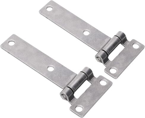POCREATION 316 Stainless Steel T Hinge, Marine Grade Hinge for Boat Hatches & Compartments, 5.3x2.3in, Ideal for Yachts in Saudi Arabia