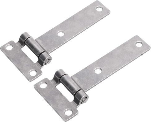 POCREATION 316 Stainless Steel T Hinge, Marine Grade Hinge for Boat Hatches & Compartments, 5.3x2.3in, Ideal for Yachts in Saudi Arabia