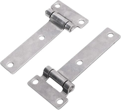 POCREATION 316 Stainless Steel T Hinge, Marine Grade Hinge for Boat Hatches & Compartments, 5.3x2.3in, Ideal for Yachts in Saudi Arabia