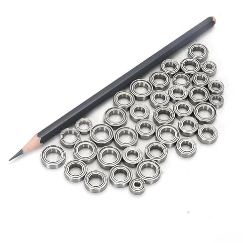 Mini Ball Bearings Set, Precision Engineered, 10 Pack, Compact Size (686 6x13x5mm ZZ) in Saudi Arabia