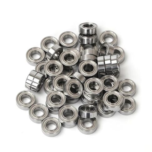 Mini Ball Bearings Set, Precision Engineered, 10 Pack, Compact Size (686 6x13x5mm ZZ) in Saudi Arabia