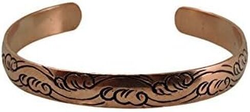 Tibetan Hand Crafted Copper Medicine Bracelet From Nepal in Saudi Arabia
