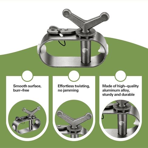 Hand-Operated Mini Winch, High-Strength and Rust-Proof, Also Known As Outdoor Tent Rope Tightener, Clothesline Tightener and Swimming Pool Cover Winch in Saudi Arabia