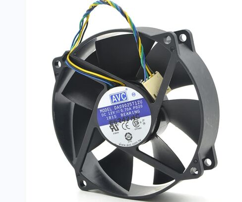 DA09025T12U AVC 909025MM 9CM 12V 0.7A مروحة تبريد بأربعة أسلاك in Kuwait