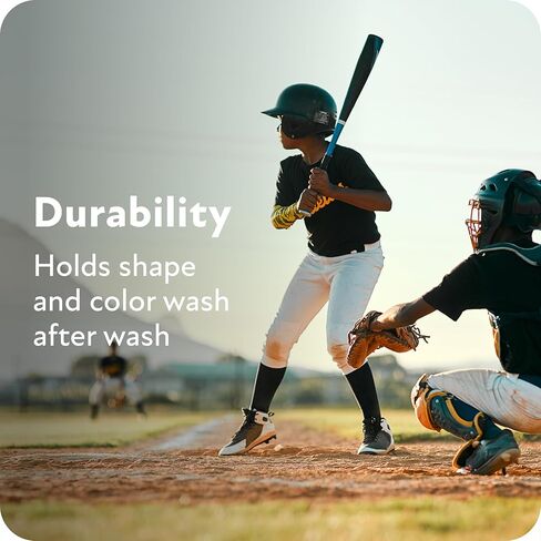 Sof Sole Double Play Baseball Stirp Over the Calf Team Athletic Performance Socks للشباب (6 أزواج) in Saudi Arabia