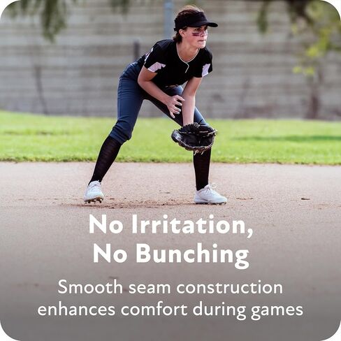 Sof Sole Double Play Baseball Stirp Over the Calf Team Athletic Performance Socks للشباب (6 أزواج) in Saudi Arabia