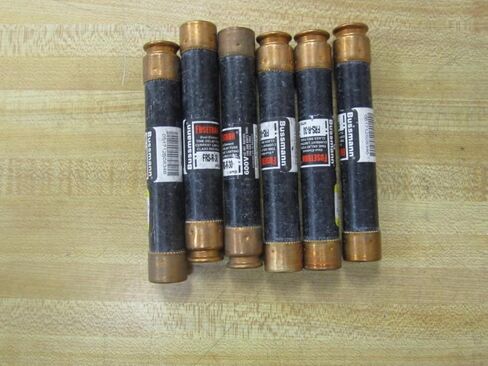Bussman FRS-R-30 Fusetron FRSR30 Fuse (Pack of 6) in Saudi Arabia