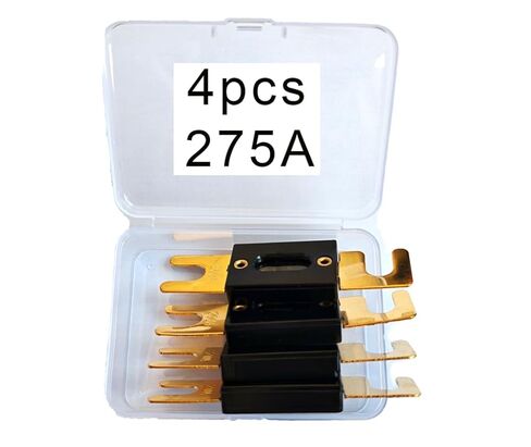 ANL Fuse 275A, 275 A, Gold Plated, ANL Fuse Holder, 32 VDC ANL Blade Suitable for Car Radio and Audio Video System (4 pcs) in Saudi Arabia