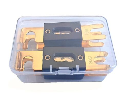 ANL Fuse 275A, 275 A, Gold Plated, ANL Fuse Holder, 32 VDC ANL Blade Suitable for Car Radio and Audio Video System (4 pcs) in Saudi Arabia