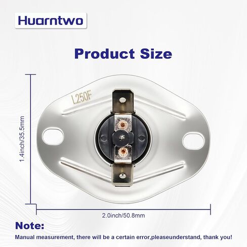 مفتاح تشغيل لهب الفرن HH18HA452 متوافق مع أنظمة HVAC للناقل، وبراينت، وباين - مفتاح حد درجة الحرارة العالية (L250) لإصلاح الفرن in Kuwait