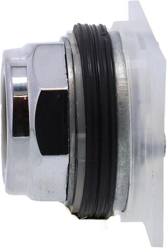 رأس زر الضغط Schneider Electric Harmony 9001K Type K، إطار معدني مطلي بالكروم، عملية إرجاع الربيع، حماية كاملة (9001SKR9R) in Kuwait