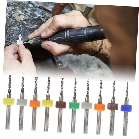 LIFKOME Mini Drill Press Jewelry Drill for Gems and Stones 30pcs Micro Bit Set Metric in Saudi Arabia