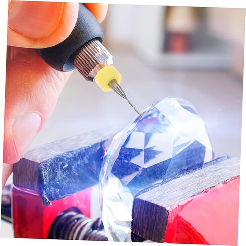 LIFKOME Mini Drill Press Jewelry Drill for Gems and Stones 30pcs Micro Bit Set Metric in Saudi Arabia