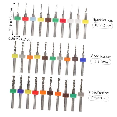 LIFKOME Mini Drill Press Jewelry Drill for Gems and Stones 30pcs Micro Bit Set Metric in Saudi Arabia
