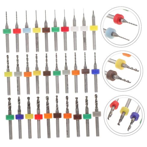 LIFKOME Mini Drill Press Jewelry Drill for Gems and Stones 30pcs Micro Bit Set Metric in Saudi Arabia