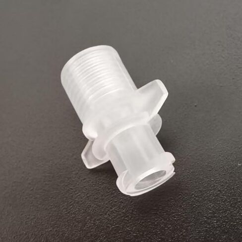 Female Luer with a Female Threaded 1/4-28 UNF Clear Luer Lock Fitting for Laboratory Biochemical/Analytical Instruments, Food Machinery and Aquarium Equipment Food Grade PP 25PCS in Saudi Arabia