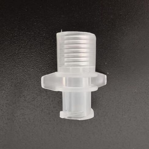 Female Luer with a Female Threaded 1/4-28 UNF Clear Luer Lock Fitting for Laboratory Biochemical/Analytical Instruments, Food Machinery and Aquarium Equipment Food Grade PP 25PCS in Saudi Arabia