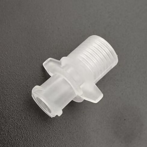 Female Luer with a Female Threaded 1/4-28 UNF Clear Luer Lock Fitting for Laboratory Biochemical/Analytical Instruments, Food Machinery and Aquarium Equipment Food Grade PP 25PCS in Saudi Arabia