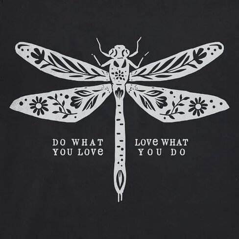 Life is Good Women's Do What You Love Short Sleeve Crusher-LITE Tee, Faded Black in Saudi Arabia