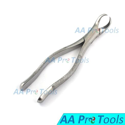 ملقط أسنان AA PRO 23 قرن بقرة أدوات استخراج جذر المولي السفلي للأسنان جودة A+ in Saudi Arabia