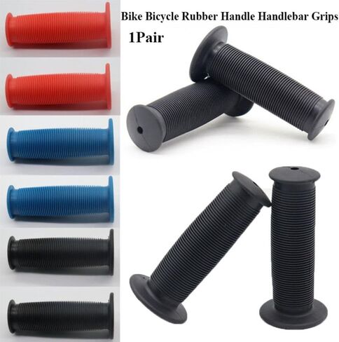 Non-Slip Handlebar Grips - Rubber Bike Handlebar Accessories (1 Pair) in Saudi Arabia