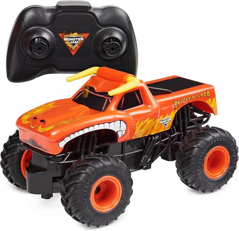 Monster Jam, Marvel The Amazing Spider-Man RC Monster Truck, 1:24 Scale, Kids Toys for Boys and Girls Ages 4 and up in Saudi Arabia