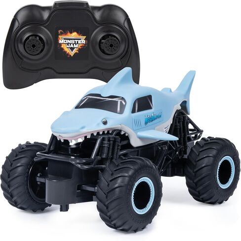 Monster Jam, Marvel The Amazing Spider-Man RC Monster Truck, 1:24 Scale, Kids Toys for Boys and Girls Ages 4 and up in Saudi Arabia