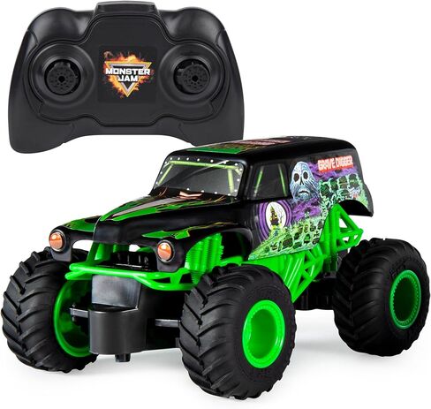 Monster Jam, Marvel The Amazing Spider-Man RC Monster Truck, 1:24 Scale, Kids Toys for Boys and Girls Ages 4 and up in Saudi Arabia