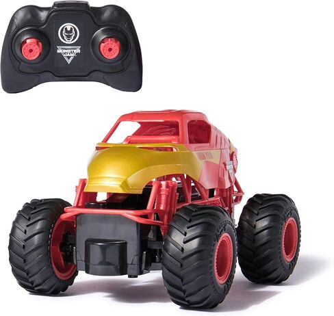 Monster Jam, Marvel The Amazing Spider-Man RC Monster Truck, 1:24 Scale, Kids Toys for Boys and Girls Ages 4 and up in Saudi Arabia